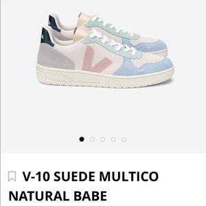 IN SEARCH OF: VEJA V-10 SUEDE MULTI NATURAL BABE